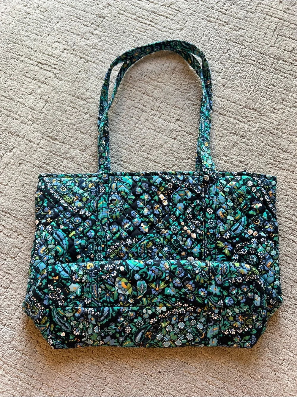 Vera Bradley Houseplant Print Shoulder Tote
